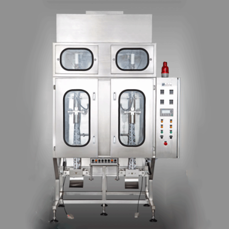 DXD-2000H Automatic Double Head Liquid Packaging Machine for Longer Shelf Life Liquid and Paste